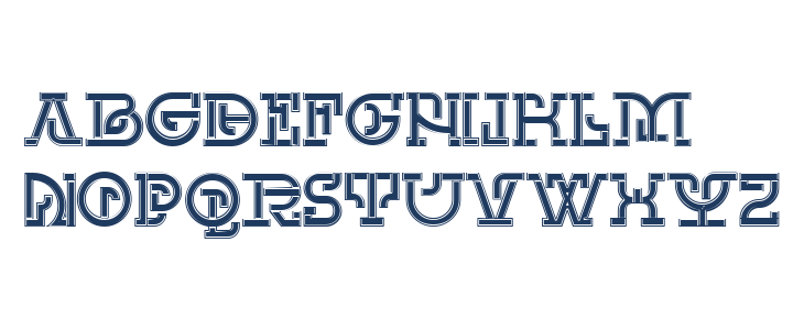 UKAMENO Book Regular Lowercase