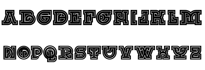 UKAMENO Flat Regular Font OTHER CHARS