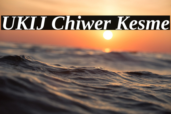 UKIJ Chiwer Kesme Example 3