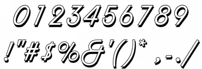 UKIJ Diwani Kawak Font OTHER CHARS