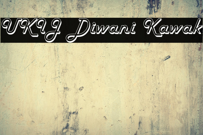 UKIJ Diwani Kawak Example 3