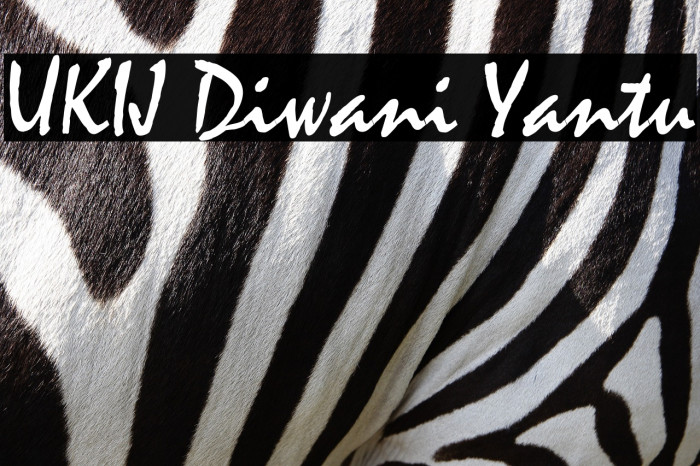 UKIJ Diwani Yantu Example 3