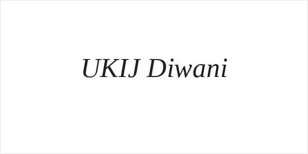UKIJ Diwani Logo
