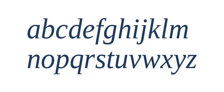 UKIJ Diwani Lowercase