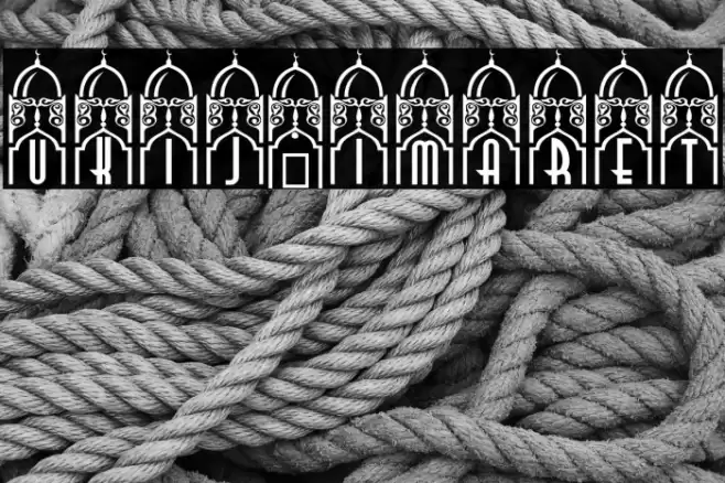 UKIJ Imaret Font examples