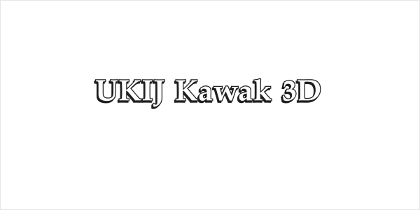 UKIJ Kawak 3D Logo