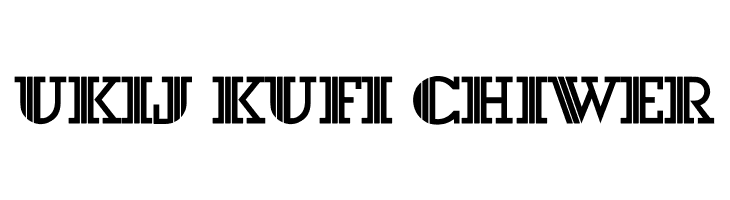 UKIJ Kufi Chiwer  Descarca Fonturi Gratis