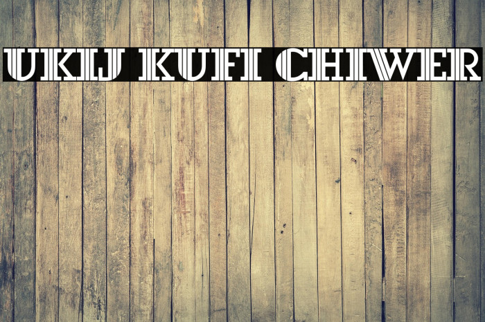 UKIJ Kufi Chiwer Example 1