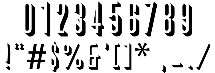 UKIJ Kufi Kawak Font OTHER CHARS