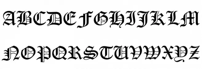 UKIJ Kufi Tar Font UPPERCASE