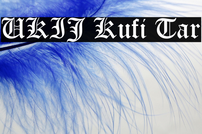 UKIJ Kufi Tar Example 1