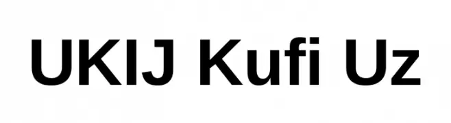 UKIJ Kufi Uz  免费字体下载