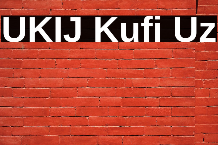 UKIJ Kufi Uz Example 1