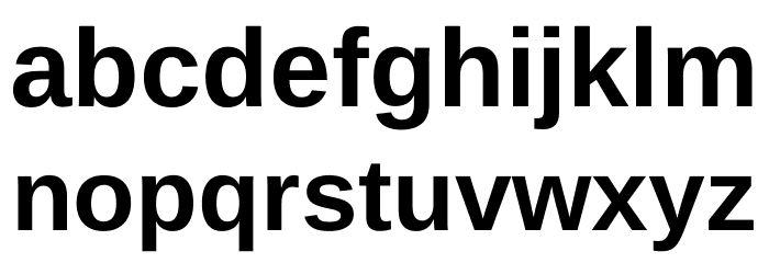 UKIJ Kufi Uz Font LOWERCASE