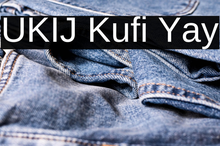 UKIJ Kufi Yay Example 2