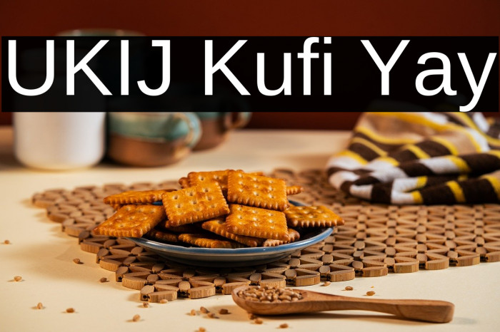 UKIJ Kufi Yay Example 3