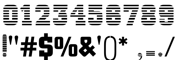 UKIJ Kufi Yolluq Font OTHER CHARS