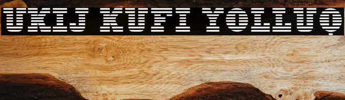 UKIJ Kufi Yolluq Example 3