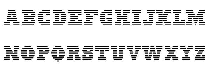 UKIJ Kufi Yolluq Font LOWERCASE