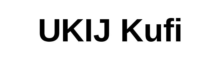 UKIJ Kufi  Frei Schriftart Herunterladen