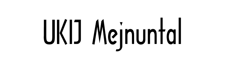 UKIJ Mejnuntal  Fuentes Gratis Descargar