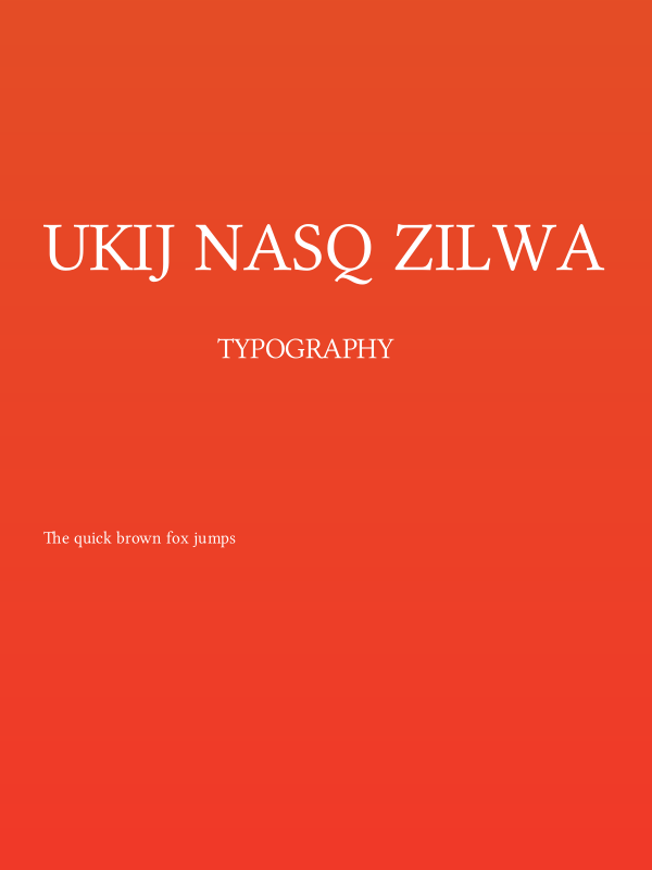 UKIJ Nasq Zilwa Poster