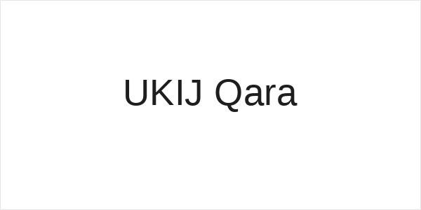 UKIJ Qara Logo