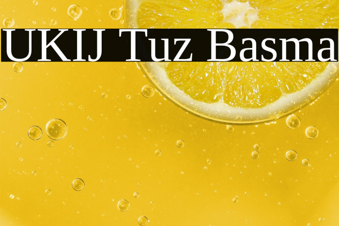 UKIJ Tuz Basma Example 3