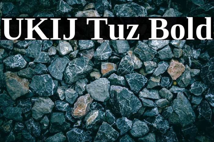 UKIJ Tuz Bold Example 3