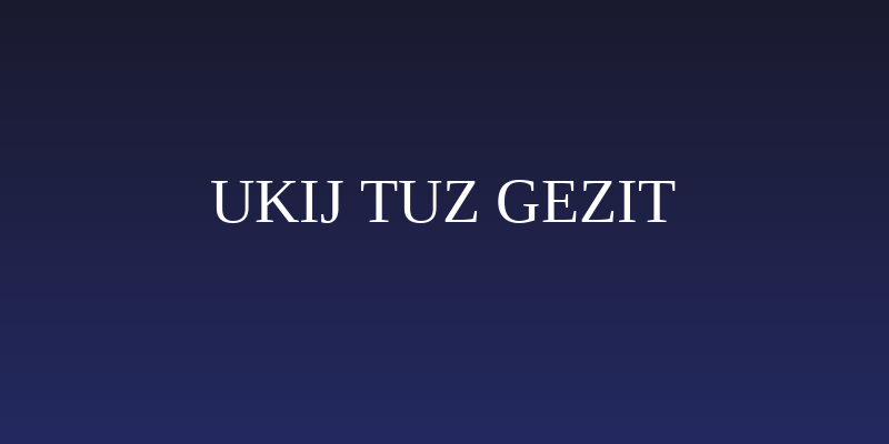 UKIJ Tuz Gezit Social Header