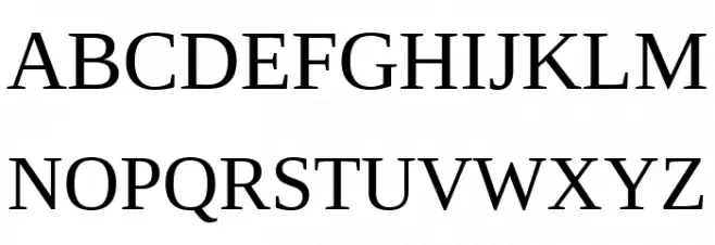 UKIJ Tuz Kitab Caratteri MAIUSCOLE