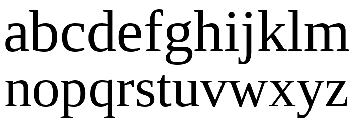 UKIJ Tuz Kitab Font LOWERCASE