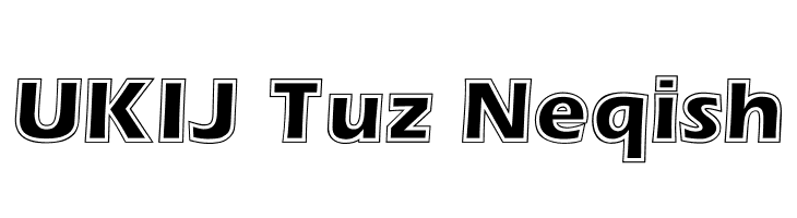 UKIJ Tuz Neqish  لخطوط تنزيل