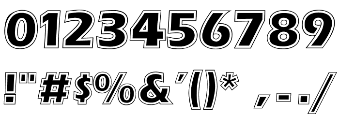 UKIJ Tuz Neqish Font OTHER CHARS