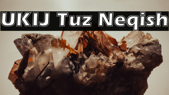 UKIJ Tuz Neqish Example 1