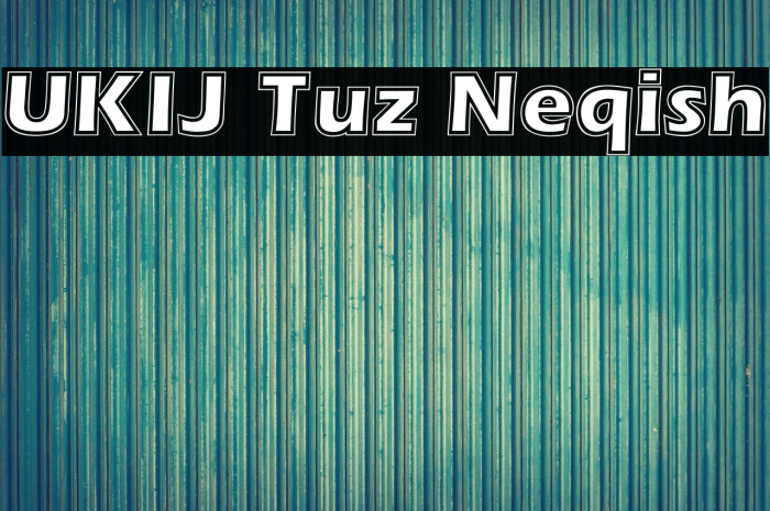 UKIJ Tuz Neqish Example 2