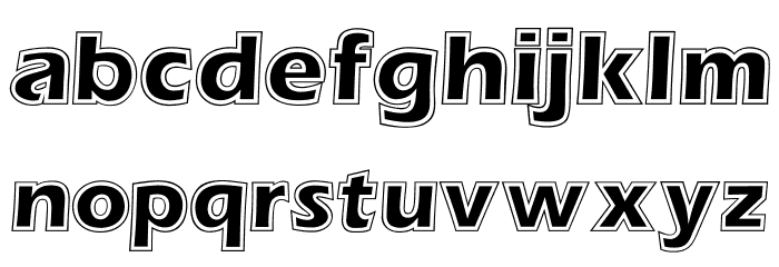 UKIJ Tuz Neqish Font LOWERCASE