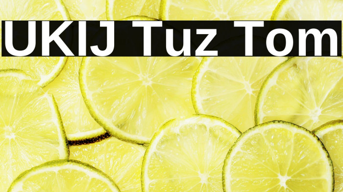 UKIJ Tuz Tom Example 1