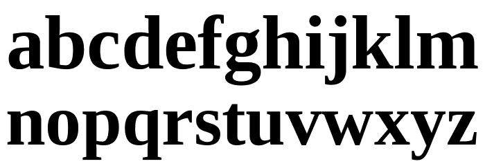 UKIJ Tuz Tor Bold Font LOWERCASE