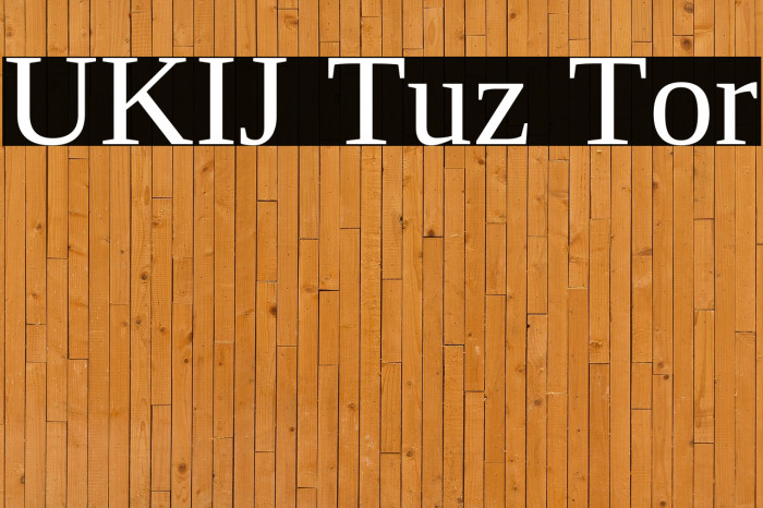 UKIJ Tuz Tor Example 3