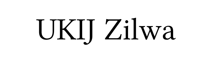 UKIJ Zilwa  フリーフォントのダウンロード