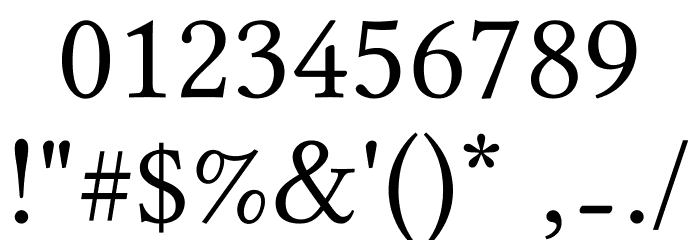 UKIJ Zilwa Font OTHER CHARS