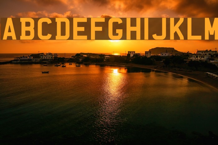 UKNumberPlate Font examples
