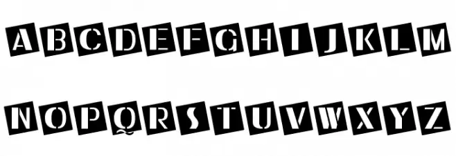 Ukiah Caps Font UPPERCASE