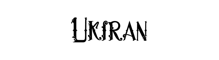Ukiran  Скачать бесплатные шрифты