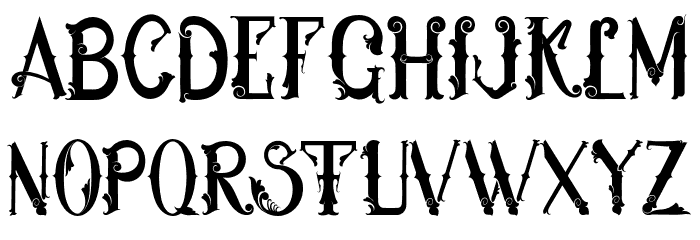Ukiran Font LOWERCASE