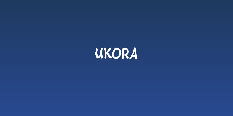 Ukora Social Header