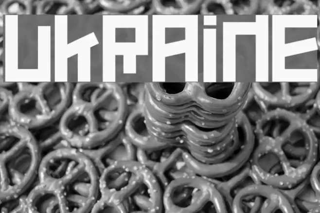 Ukraine Font examples
