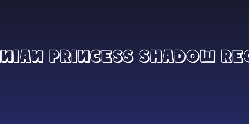 Ukrainian Princess Shadow Regular Social Header