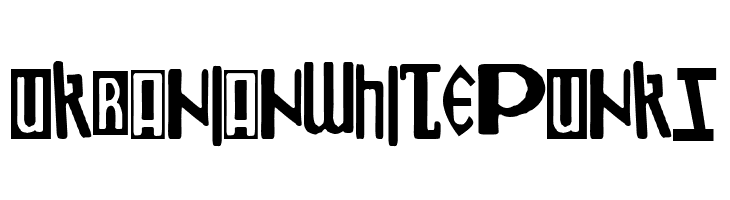 Ukranian White Punks  नि: शुल्क फ़ॉन्ट्स डाउनलोड